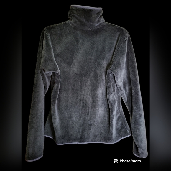 NHL Blackhawks Med fleece 1/4 zip pullover black Hockey - Picture 16 of 16